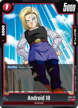 Android 18 #FB06-013 · Dragon Ball Super: Fusion world