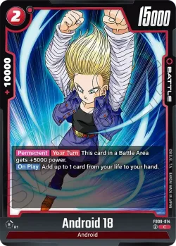 Android 18 #FB06-014 · Dragon Ball Super: Fusion world