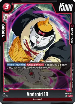 Android 19 #FB06-015 · Dragon Ball Super: Fusion world