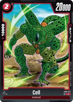 Cell #FB06-017 · Dragon Ball Super: Fusion world