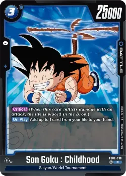 Son Goku : Childhood #FB06-030 · Dragon Ball Super: Fusion world