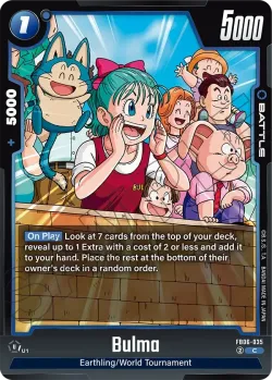Bulma #FB06-035 · Dragon Ball Super: Fusion world