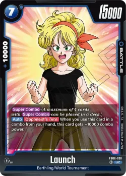 Launch #FB06-038 · Dragon Ball Super: Fusion world