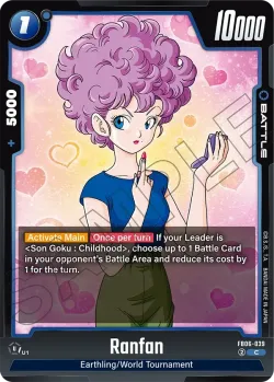 Ranfan #FB06-039 · Dragon Ball Super: Fusion world