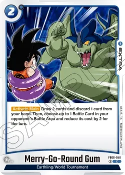 Merry-Go-Round Gum #FB06-040 · Dragon Ball Super: Fusion world