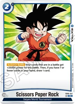Scissors Paper Rock #FB06-041 · Dragon Ball Super: Fusion world