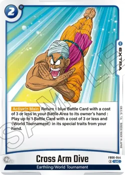 Cross Arm Dive #FB06-044 · Dragon Ball Super: Fusion world