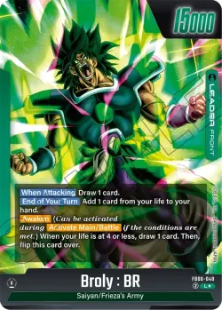 Broly : BR #FB06-048 · Dragon Ball Super: Fusion world