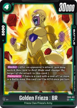 Golden Frieza : BR #FB06-051 · Dragon Ball Super: Fusion world