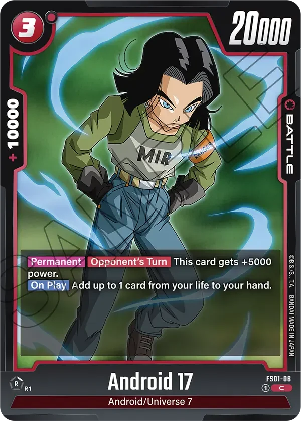 Android 17 「FS01-06」「EN」