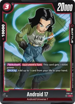 Android 17 「FS01-06」「EN」
