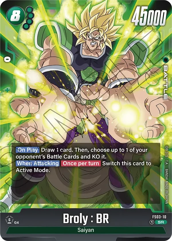 Broly : BR 「FS03-10」「EN」