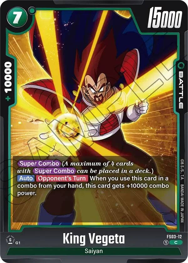 King Vegeta 「FS03-12」「EN」
