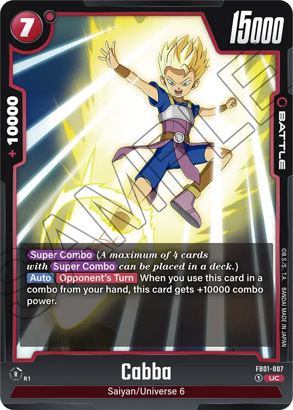 Cabba 「FB01-007-p1」「EN」