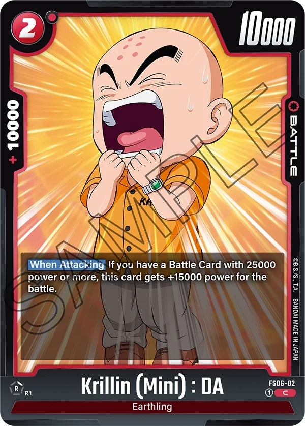 Krillin (Mini) : DA 「FS06-02」「EN」