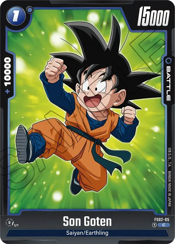 Son Goten 「FS02-05-p1」「EN」