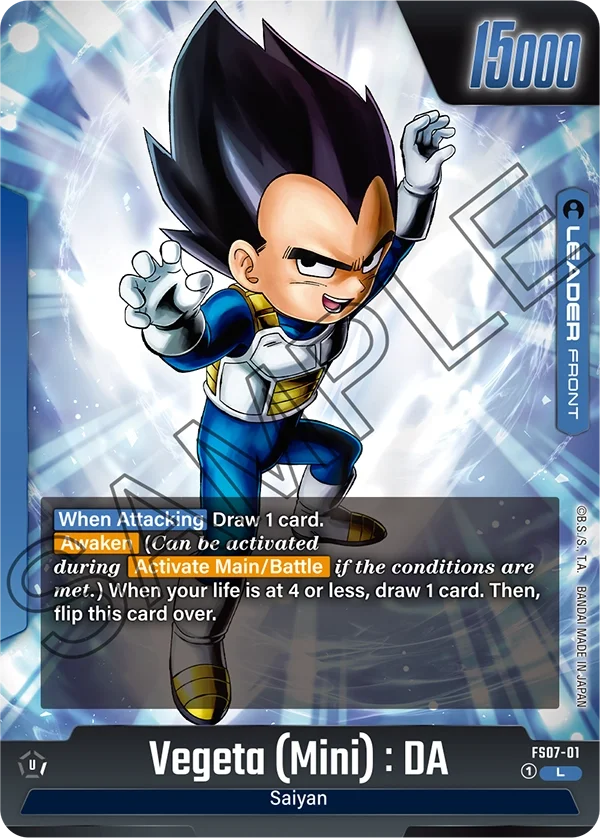 Vegeta (Mini) : DA 「FS07-01」「EN」