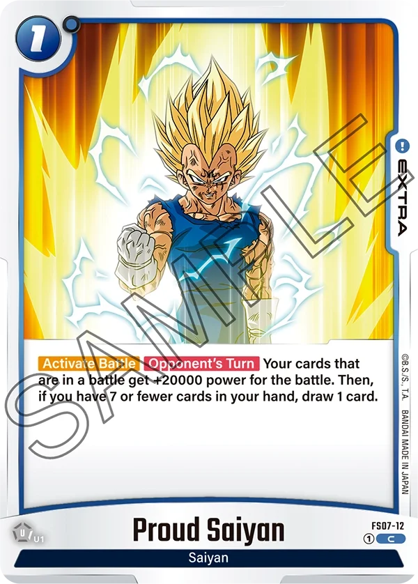 Proud Saiyan 「FS07-12」「EN」