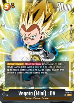 Vegeta (Mini) : DA 「FS08-13」「EN」