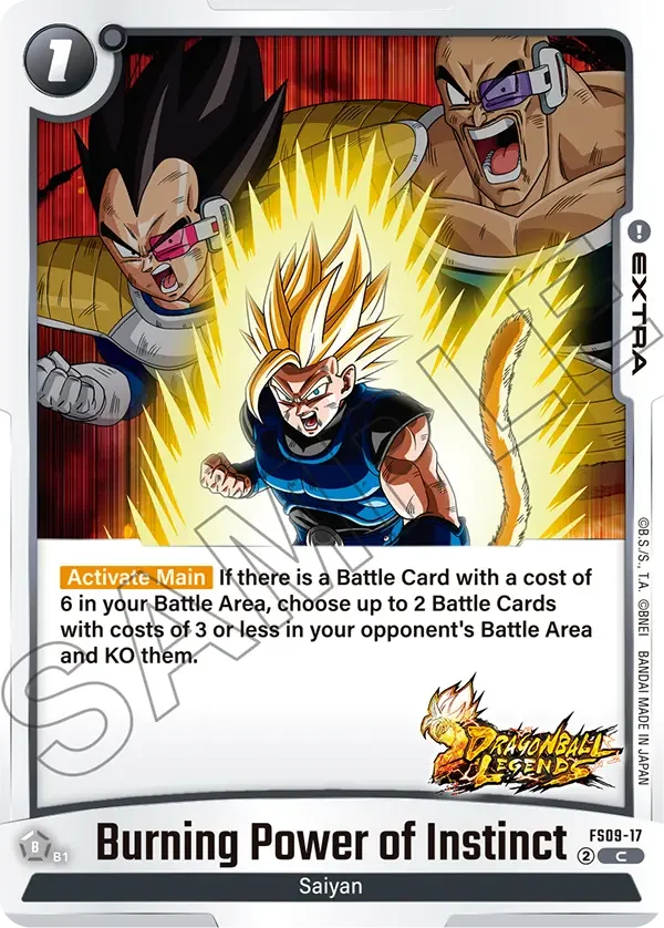 Burning Power of Instinct 「FS09-17」「EN」