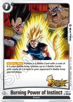 Burning Power of Instinct 「FS09-17」「EN」