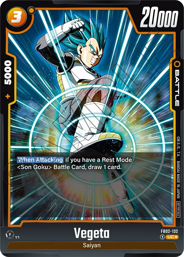 Vegeta 「FB02-132-p1」「EN」