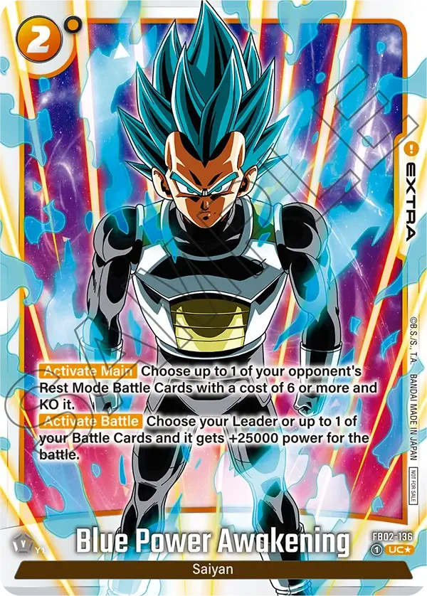 Blue Power Awakening 「FB02-136-p2」「EN」