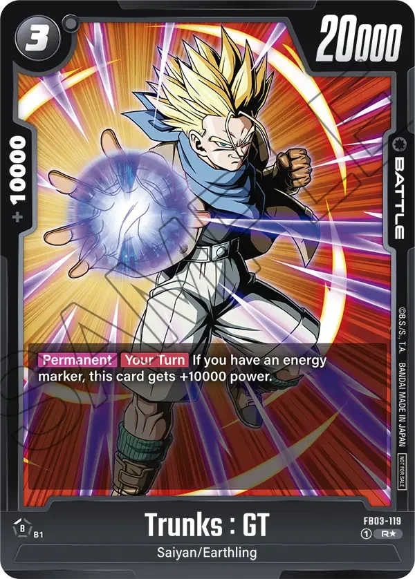 Trunks : GT 「FB03-119-p1」「EN」