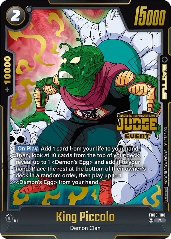 King Piccolo 「FB06-108-p2」「EN」
