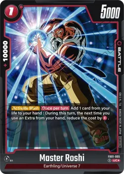 Master Roshi #FB01-005 · Dragon Ball Super: Fusion world