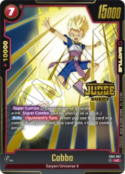 Cabba #FB01-007 · Dragon Ball Super: Fusion world