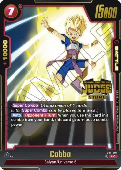 Cabba #FB01-007 · Dragon Ball Super: Fusion world