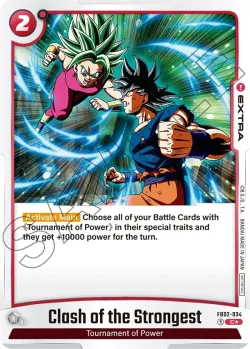 Clash of the Strongest #FB02-034 · Dragon Ball Super: Fusion world