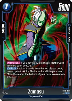 Zamasu #FB02-042 · Dragon Ball Super: Fusion world