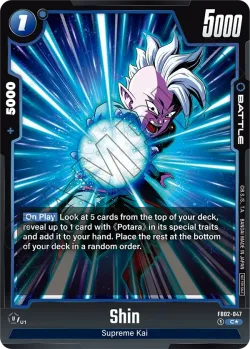 Shin #FB02-047 · Dragon Ball Super: Fusion world
