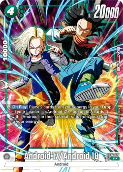 Android 17/Android 18 #FB02-077 · Dragon Ball Super: Fusion world