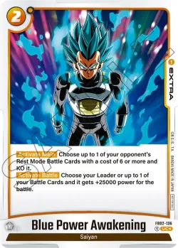 Blue Power Awakening 「FB02-136-p1」「EN」