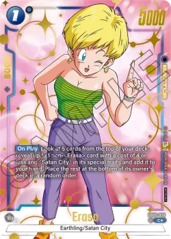 Erasa #FB03-028 · Dragon Ball Super: Fusion world