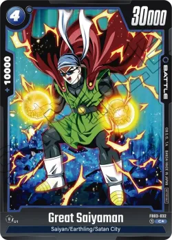 Great Saiyaman #FB03-032 · Dragon Ball Super: Fusion world