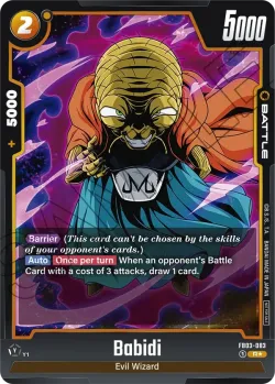 Babidi #FB03-083 · Dragon Ball Super: Fusion world