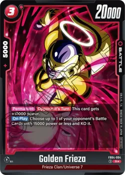 Golden Frieza #FB04-004 · Dragon Ball Super: Fusion world
