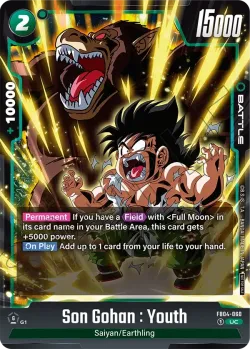 Son Gohan : Youth #FB04-060 · Dragon Ball Super: Fusion world