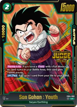 Son Gohan : Youth #FB04-060 · Dragon Ball Super: Fusion world
