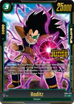 Raditz #FB04-072 · Dragon Ball Super: Fusion world