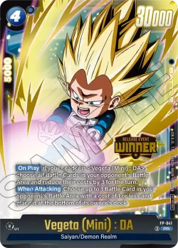 Vegeta (Mini) : DA #FP-041 · Dragon Ball Super: Fusion world
