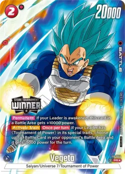 Vegeta #FP-044 · Dragon Ball Super: Fusion world