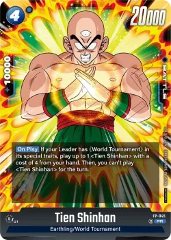 Tien Shinhan #FP-045 · Dragon Ball Super: Fusion world