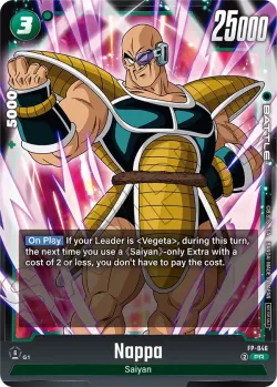 Nappa #FP-046 · Dragon Ball Super: Fusion world