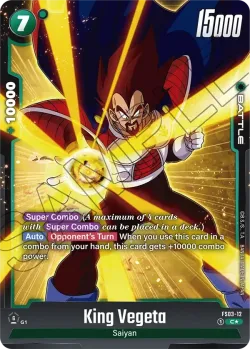 King Vegeta #FS03-12 · Dragon Ball Super: Fusion world
