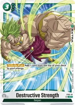 Destructive Strength #FS03-16 · Dragon Ball Super: Fusion world